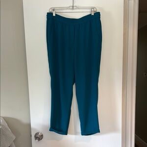 J. Crew Teal Ankle Pants